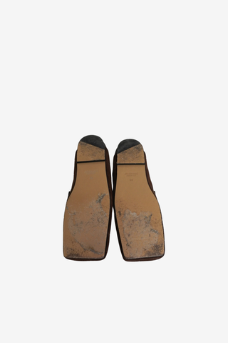 Jacquemus Suede Square Toe Loafer sz 38