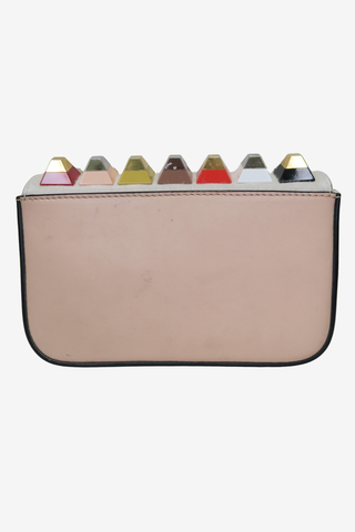 Fendi Pink Leather/Fur Crossbody Bag - Designer Handbags at The Find Luxury Resale - Vancouver, Canada