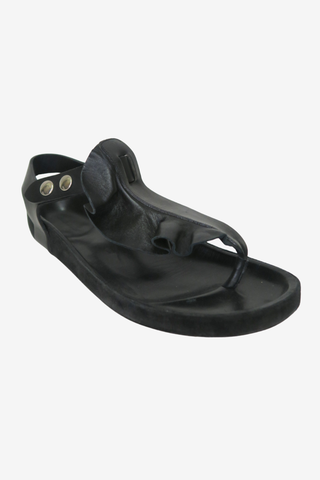 Isabel Marant Black Leather Sandals sz 39 - Designer sandals at The Find Luxury Resale - Vancouver, Canada