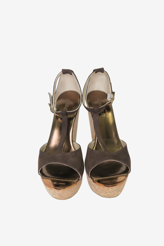 Jimmy Choo Platform Wedges sz 36 - Designer shoes at The Find Luxury Resale - Vancouver, Canada