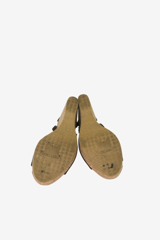 Jimmy Choo Platform Wedges sz 36 - Designer shoes at The Find Luxury Resale - Vancouver, Canada