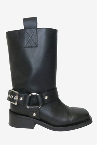 Ganni Moto Boots Sz 36 - Designer shoes at The Find Luxury Resale - Vancouver, Canada