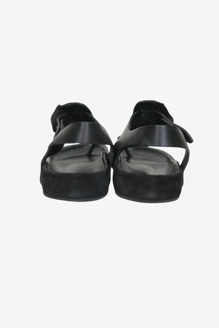 Isabel Marant Black Leather Sandals sz 39 - Designer sandals at The Find Luxury Resale - Vancouver, Canada