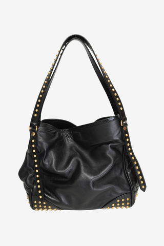 Burberry Studded Canterbury Tote - Designer Handbags at The Find Luxury Resale - Vancouver, Canada