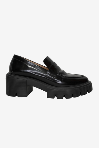 Stuart Weitzman Black Loafers sz 9.5 - Designer Loafer at The Find Luxury Resale - Vancouver, Canada