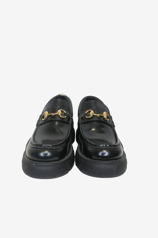 Gucci Horsebit Accent Leather Loafers sz 39 - Designer shoes at The Find Luxury Resale - Vancouver, Canada