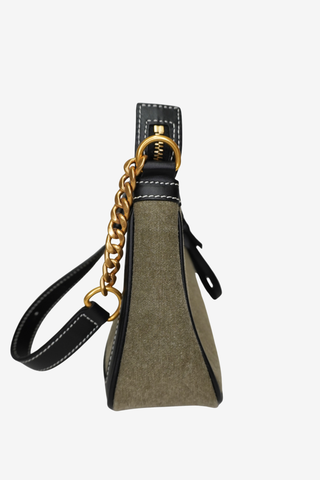 Balmain Canvas Shoulder Bag