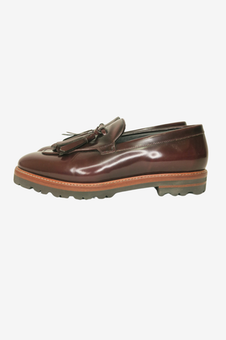 Max Mara Leather Loafer sz 35 - Designer Loafers at The Find Luxury Resale - Vancouver, Canada
