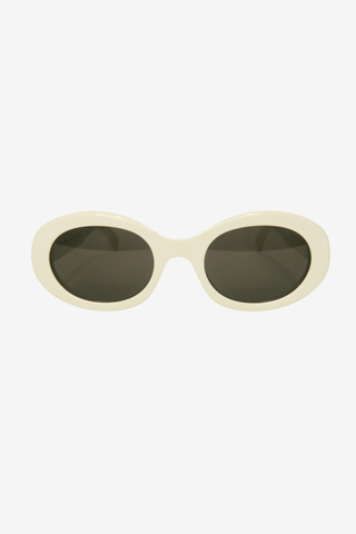 Celine Triomphe Oval Sunglasses - Designer Sunglasses at The Find Luxury Resale - Vancouver, Canada