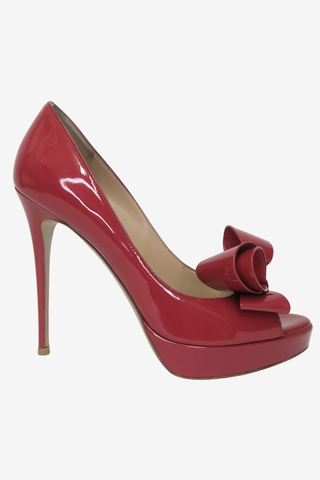 Valentino Bow Pumps sz 37 - Designer pumps at The Find Luxury Resale - Vancouver, Canada