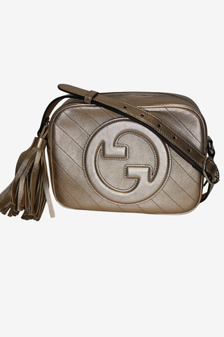 Gucci Blondie Small Crossbody Gold