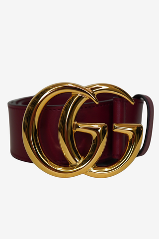 Gucci GG Marmont Belt Red sz 80