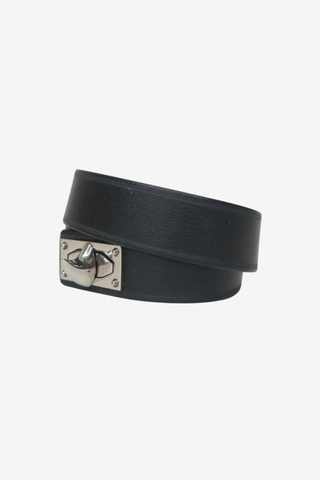 Givenchy Leather Wrap Bracelet sz s - Designer Bracelet at The Find Luxury Resale - Vancouver, Canada