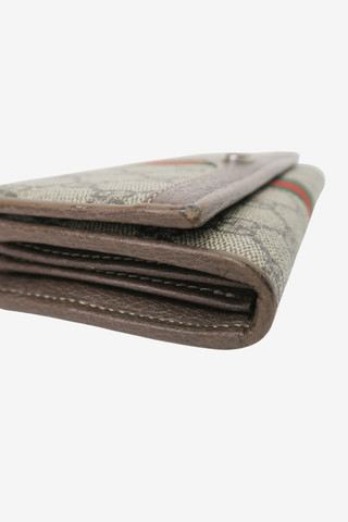 Gucci GG Supreme Ophidia Wallet w. Chain - Designer Handbags at The Find Luxury Resale - Vancouver, Canada