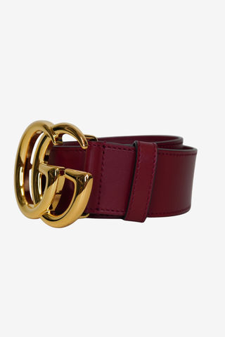 Gucci GG Marmont Belt Red sz 80