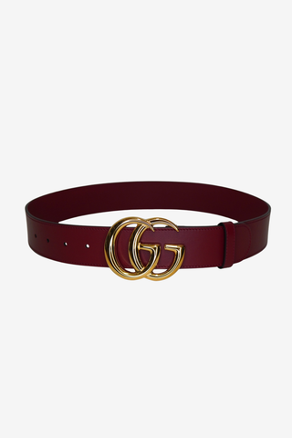 Gucci GG Marmont Belt Red sz 80
