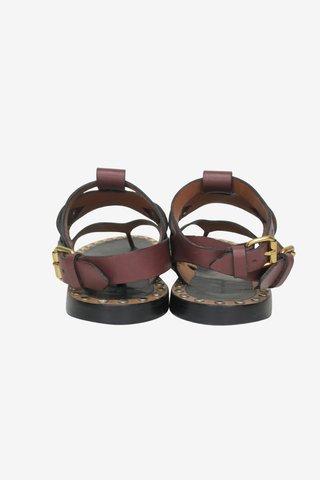Isabel Marant Brown Leather Sandals sz 39 - Designer heels at The Find Luxury Resale - Vancouver, Canada