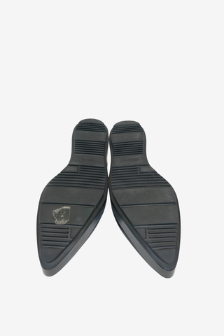 Prada Platform Pointed-Toe Loafers Sz 37 - Designer shoes at The Find Luxury Resale - Vancouver, Canada