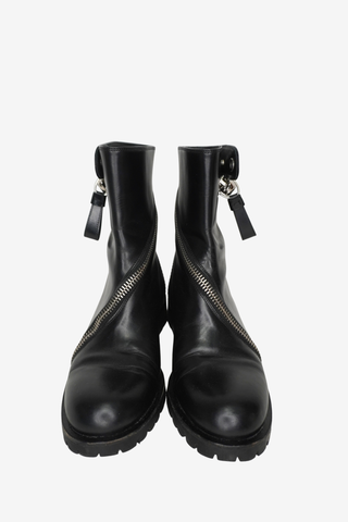 Alexander McQueen Leather Boots sz 38 - Designer boots at The Find Luxury Resale - Vancouver, Canada