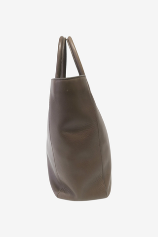 The Row Leather Tall Day Luxe Tote - Designer Handbags at The Find Luxury Resale - Vancouver, Canada