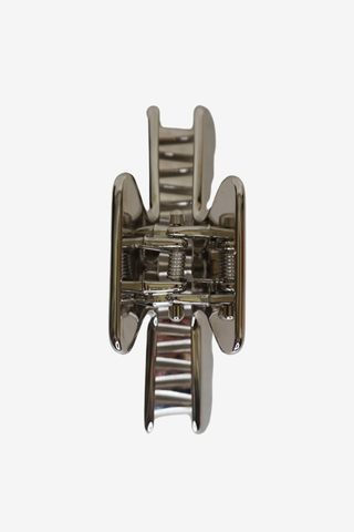 Prada Chrome Hair Clip - Designer Accessories at The Find Luxury Resale - Vancouver, Canada