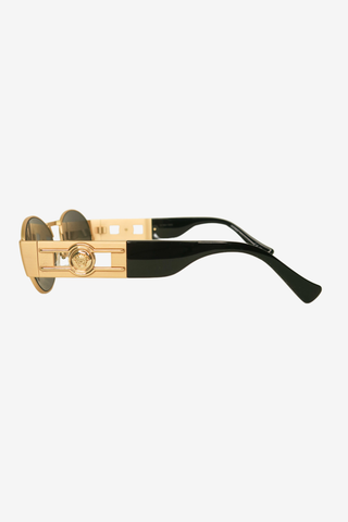 Versace Medusa Insignia Round Sunglasses - Designer Sunglasses at The Find Luxury Resale - Vancouver, Canada