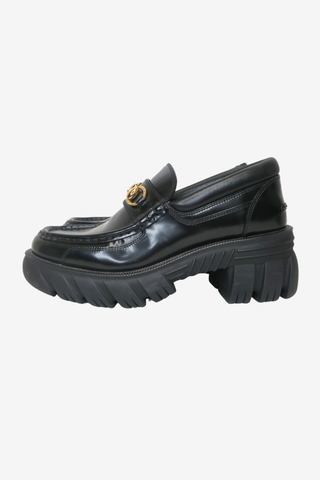 Gucci Horsebit Accent Leather Loafers sz 39 - Designer shoes at The Find Luxury Resale - Vancouver, Canada