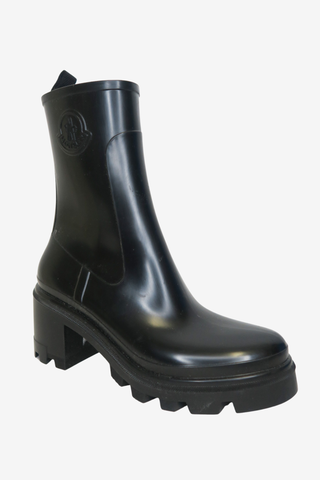 Moncler Rubber Rain Boots sz 40 - Designer shoes at The Find Luxury Resale - Vancouver, Canada