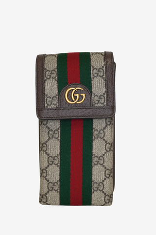 Gucci Ophidia Vertical Flap Mini Crossbody Bag