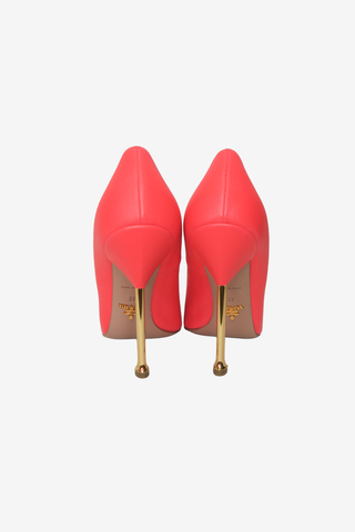 Prada Saffiano Pumps - Designer pumps at The Find Luxury Resale - Vancouver, Canada
