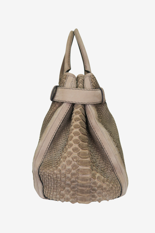 Gucci Double G Python Tote - Designer Handbags at The Find Luxury Resale - Vancouver, Canada