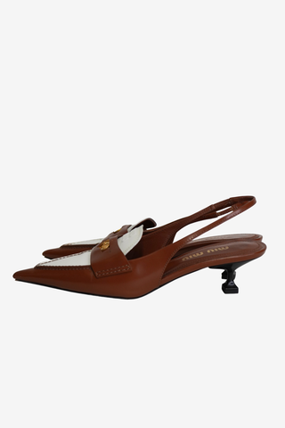 Miu Miu Slingback Pumps sz 38 - Designer pumps at The Find Luxury Resale - Vancouver, Canada