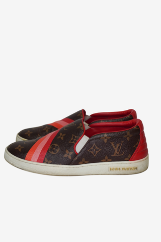 Louis Vuitton Slip-On Style sz 38 - Designer Sneakers at The Find Luxury Resale - Vancouver, Canada