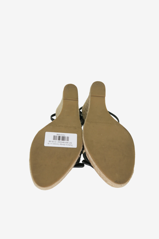 Burberry Wedge Sandals sz 38 - Designer heels at The Find Luxury Resale - Vancouver, Canada