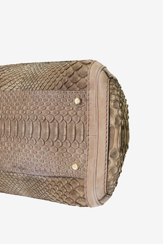 Gucci Double G Python Tote - Designer Handbags at The Find Luxury Resale - Vancouver, Canada