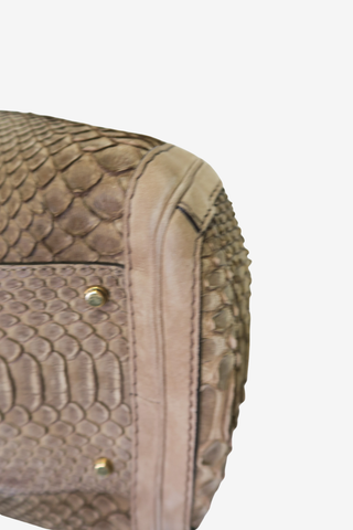 Gucci Double G Python Tote - Designer Handbags at The Find Luxury Resale - Vancouver, Canada
