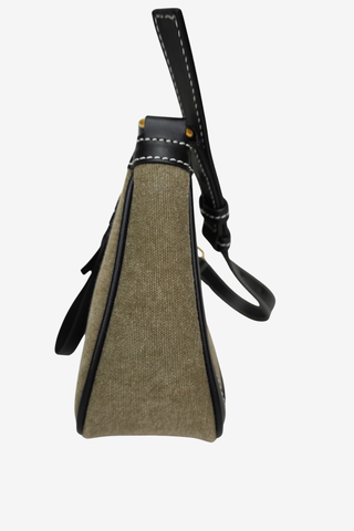 Balmain Canvas Shoulder Bag