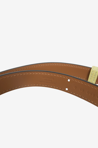Hermès 18 mm Epsom Leather Kelly Belt - Designer belt at The Find Luxury Resale - Vancouver, Canada