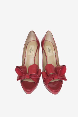 Valentino Bow Pumps sz 37 - Designer pumps at The Find Luxury Resale - Vancouver, Canada
