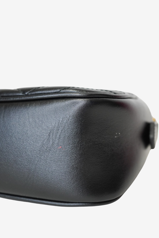 Gucci GG Marmont Medium Camera Bag Black - Designer Handbags at The Find Luxury Resale - Vancouver, Canada
