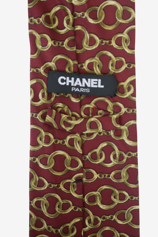 Chanel Silk Tie - Designer Scarves at The Find Luxury Resale - Vancouver, Canada