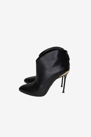 Roberto Cavalli Leather Boots sz 38