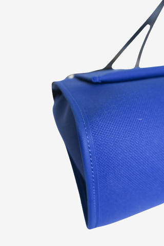 Hermès Blue Toile Herbag Zip 31 - Designer handbag at The Find Luxury Resale - Vancouver, Canada