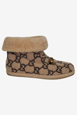 Gucci GG Logo Booties sz 38.5