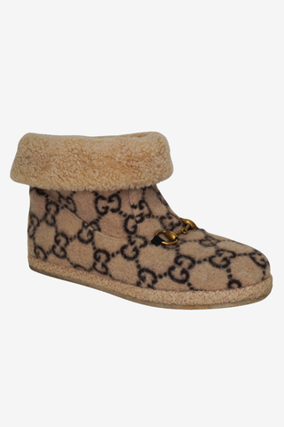 Gucci GG Logo Booties sz 38.5