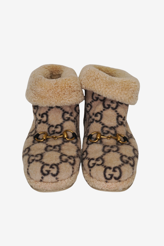 Gucci GG Logo Booties sz 38.5