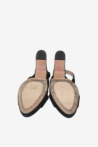 Stuart Weitzman Suede Sandals sz 7.5 - Designer sandals at The Find Luxury Resale - Vancouver, Canada