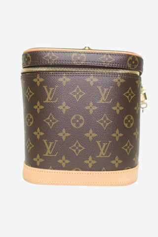 Louis Vuitton Monogram Nice Train Case w/ Strap - Designer Handbags at The Find Luxury Resale - Vancouver, Canada
