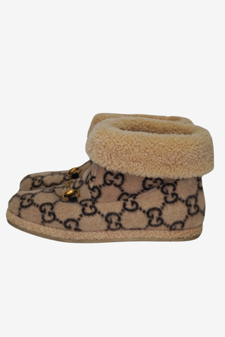 Gucci GG Logo Booties sz 38.5