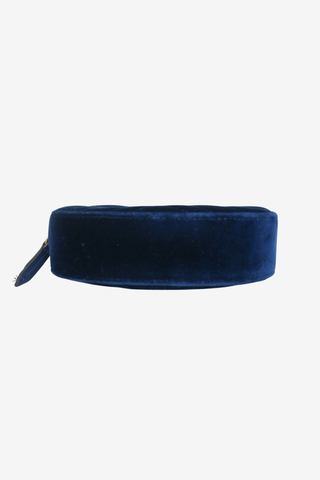 Gucci Blue Velvet Marmont Belt Bag